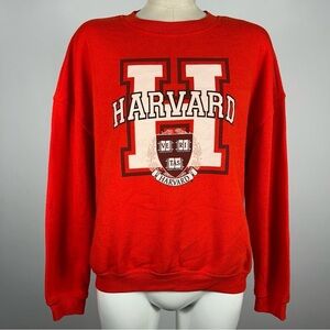 Harvard Crimson Crewneck Sweater Size S